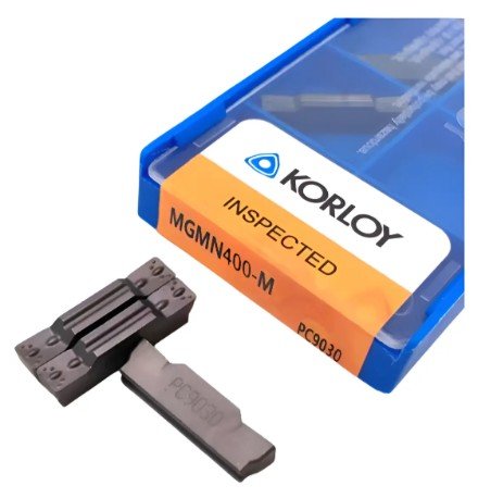 INSERTO DE METAL DURO CANAL MGMN400-M PC9030 (4MM)