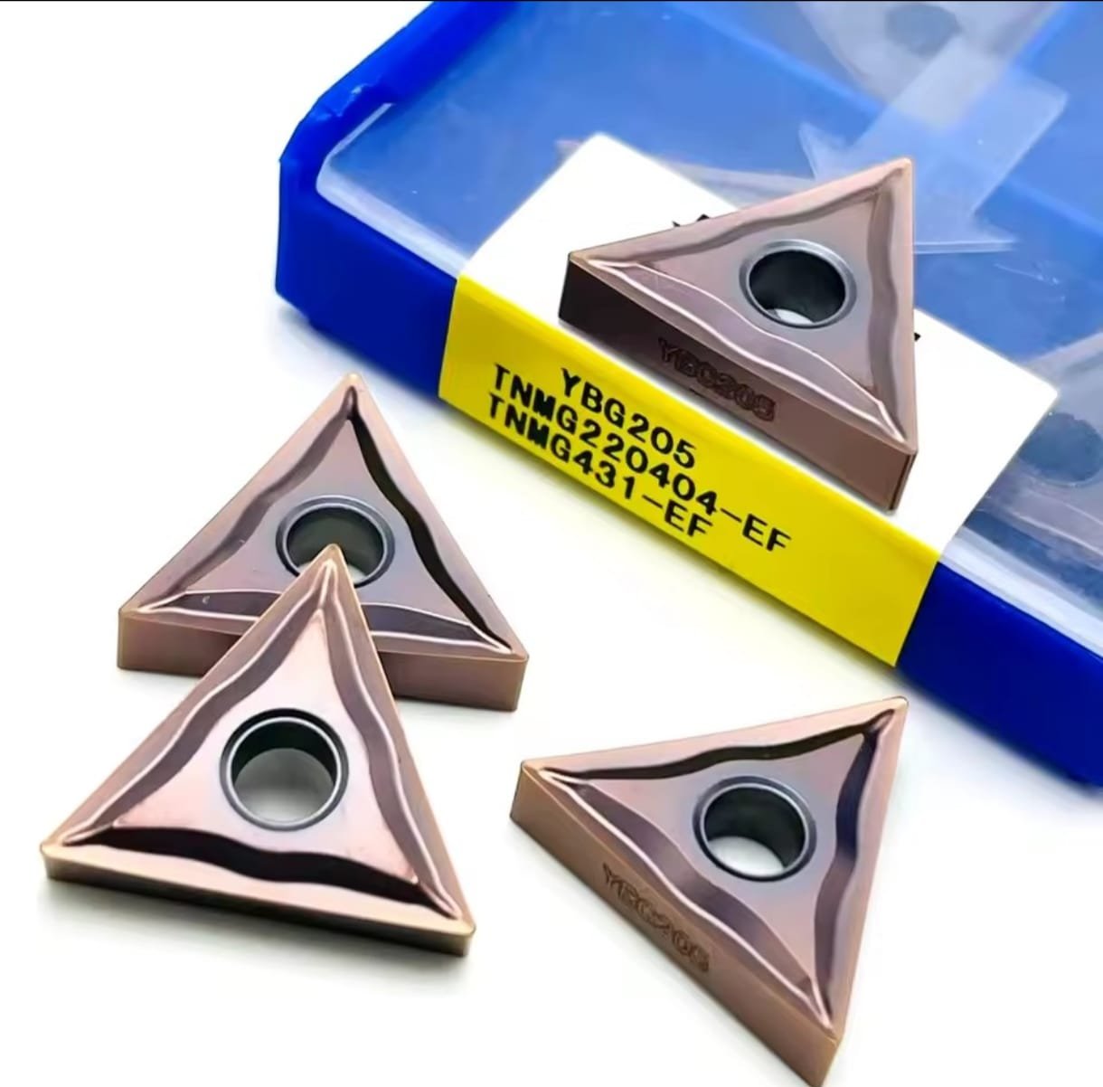 INSERTO DE METAL DURO TNMG220404-EF YBG205