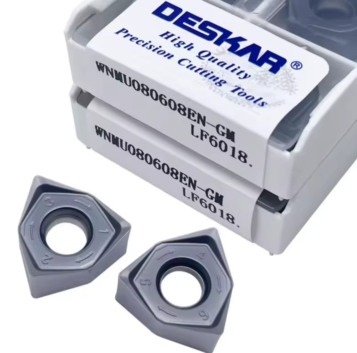 KIT SUPORTE FRESAMENTO MFWN90-50R-4T + INSERTOS WNMU080608EN-GM LF6018(Ø50MM)(WNMU0806)) - Imagem 2