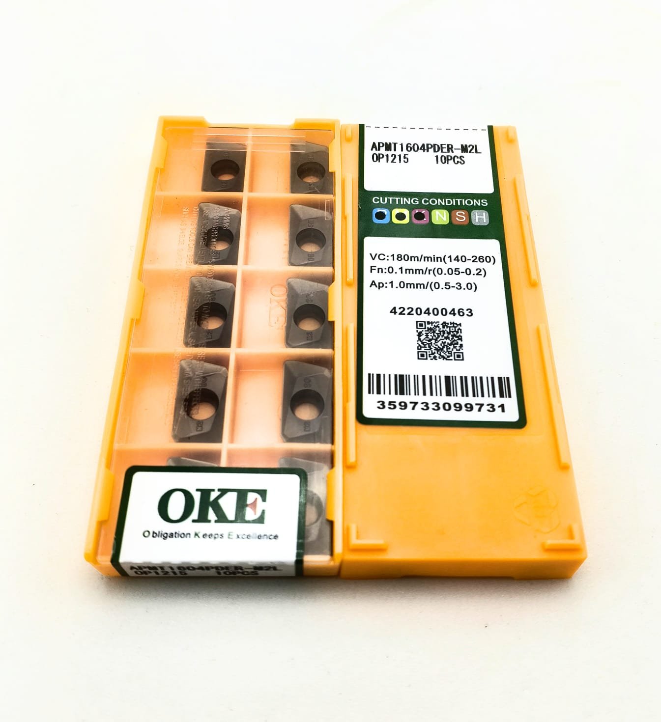 INSERTO FRESAMENTO APMT1604PDER-M2L OP1215