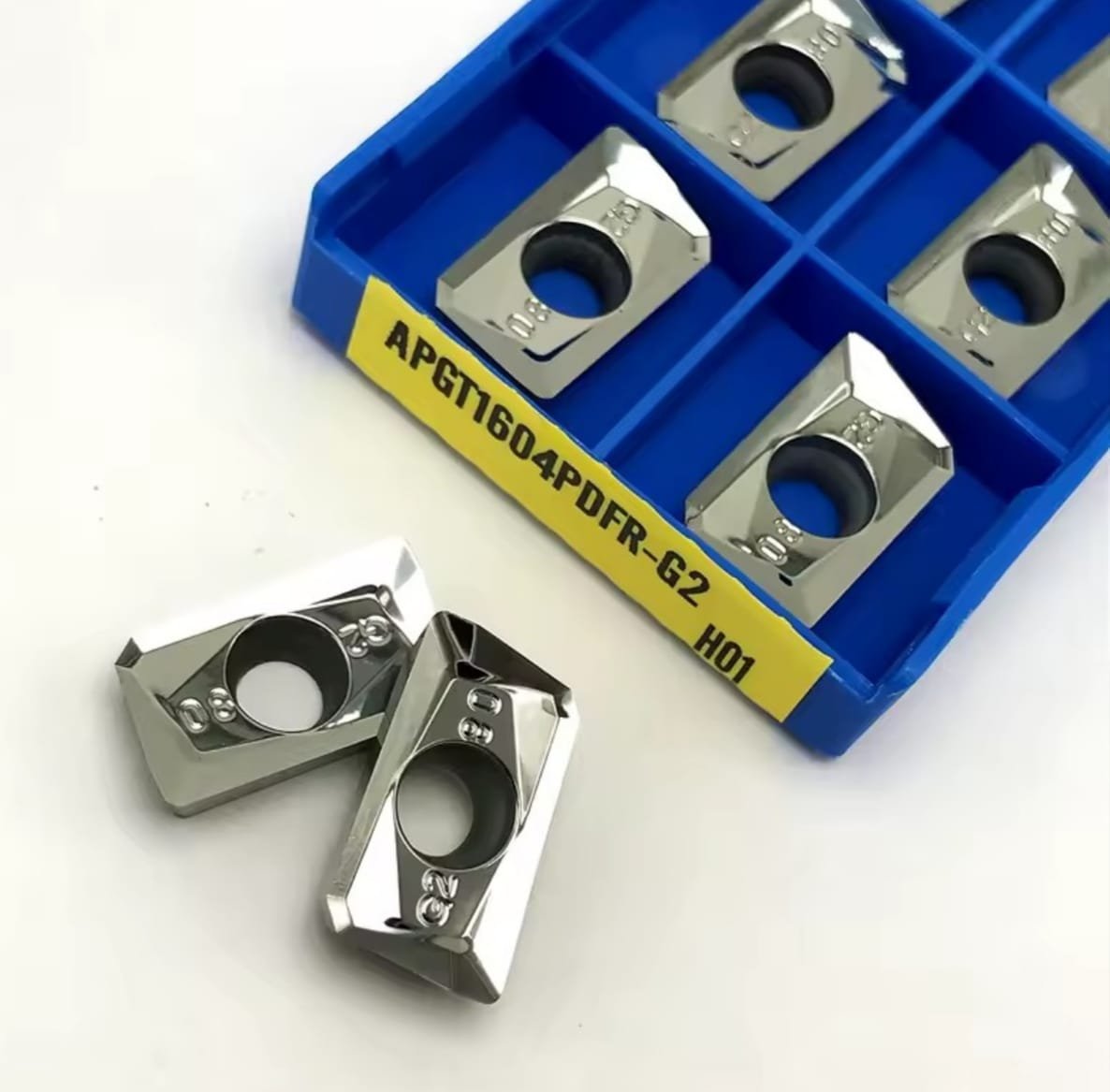 INSERTO FRESAMENTO APGT1604PDFR-G2 H01 (APLICAÇÃO ALUMÍNIO) - Imagem 2