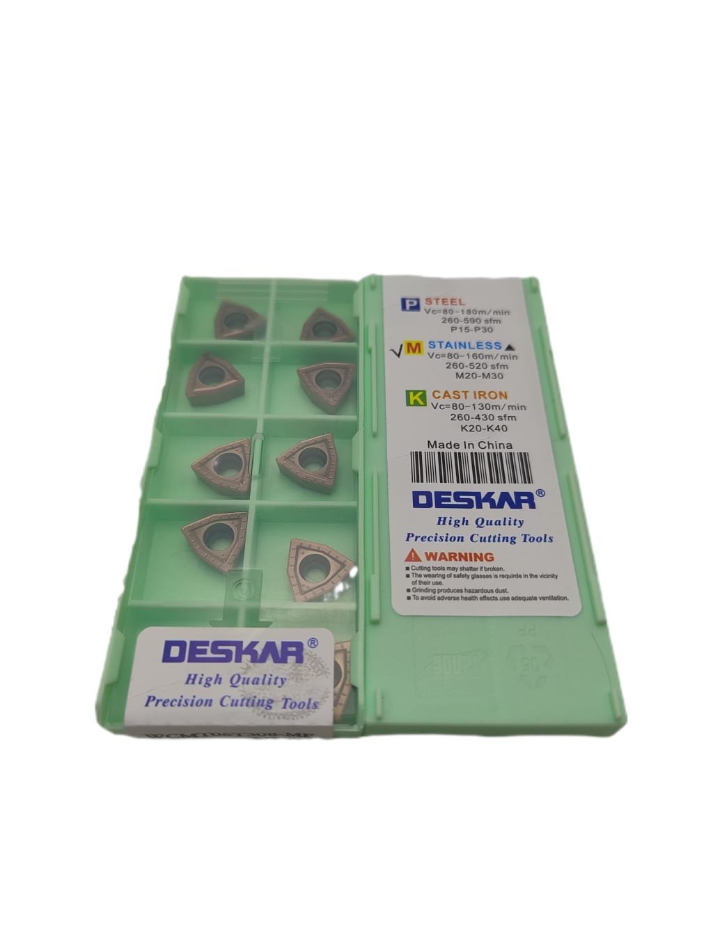 INSERTO FRESAMENTO WCMT06T308-MF LF6118