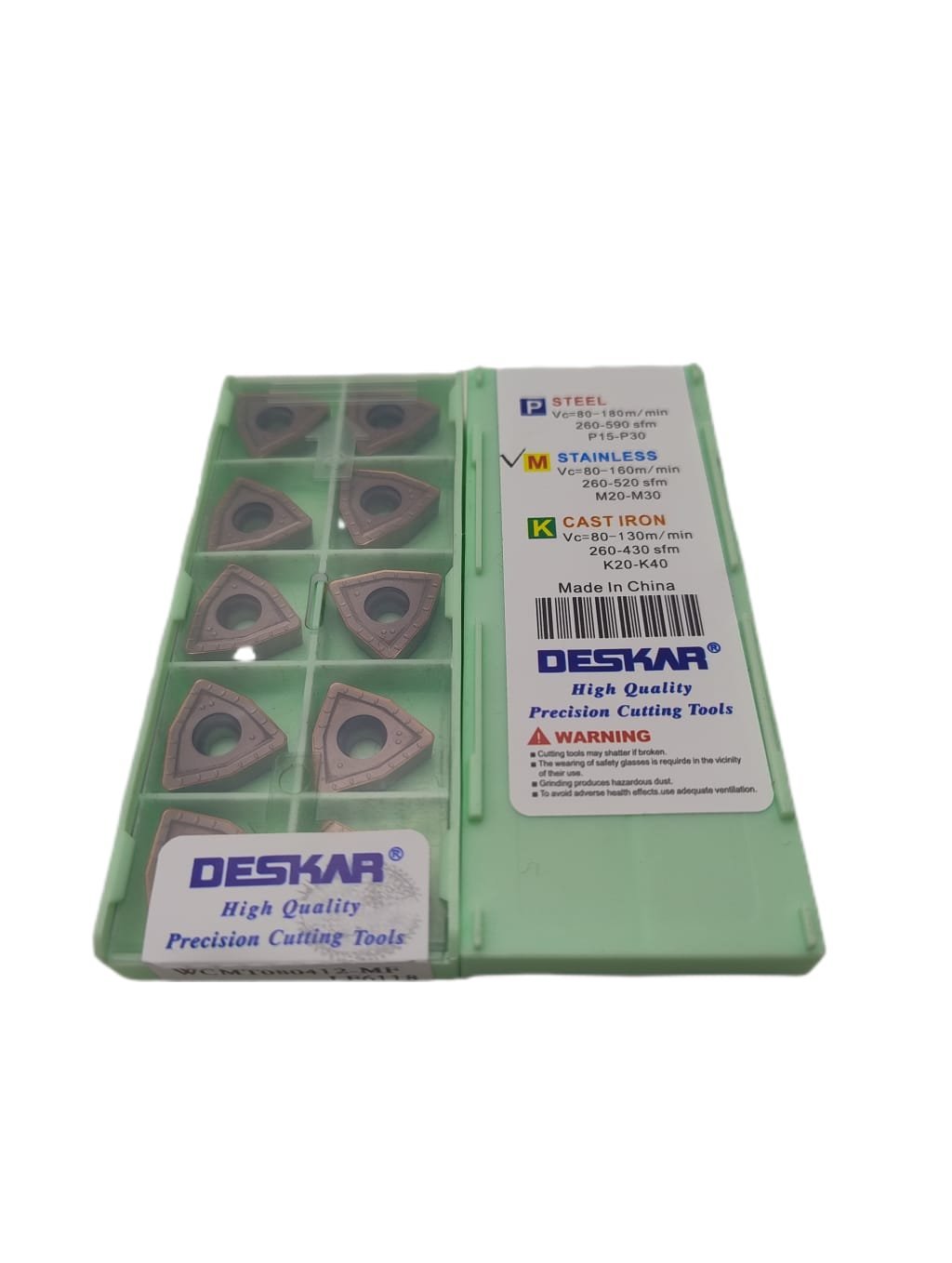INSERTO FRESAMENTO WCMT080412-MF LF6118